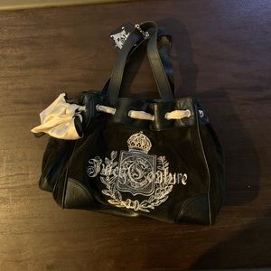 JUICY COUTURE SHOULDER BAG BLACK/BROWN
